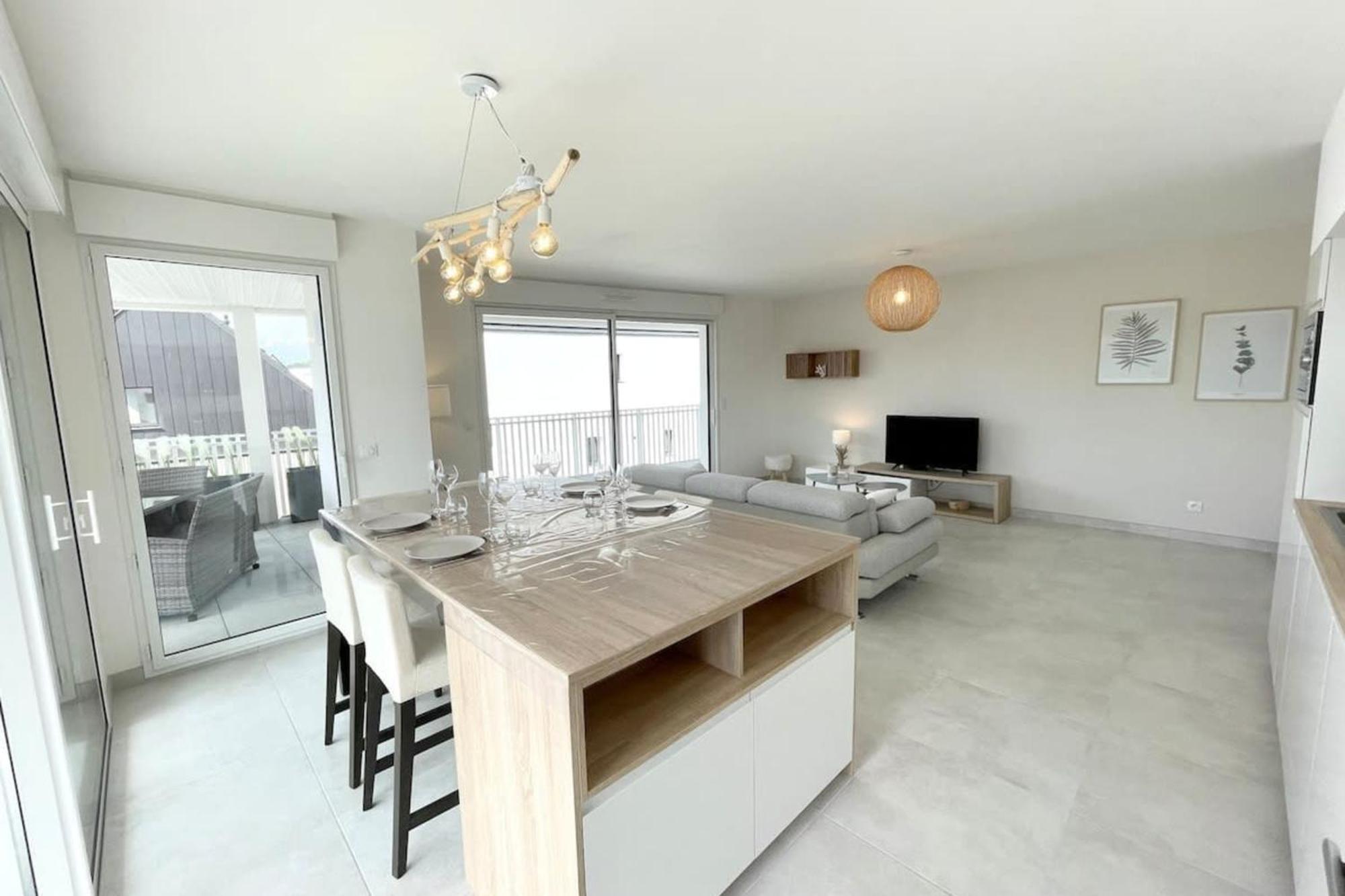 Spacieux Appartement Neuf De Standing Hyper Cosy Лармор-Плаж Екстериор снимка